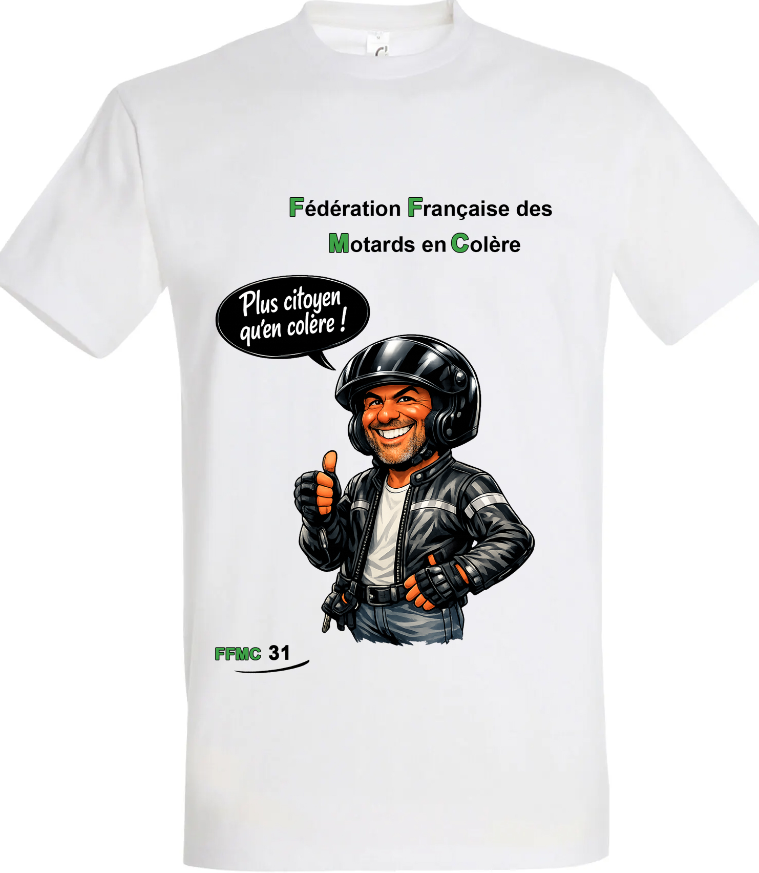 Tee-Shirt Motard et citoyen (uniquement en précommande jusqu'au 31/05/2026) – Image 3