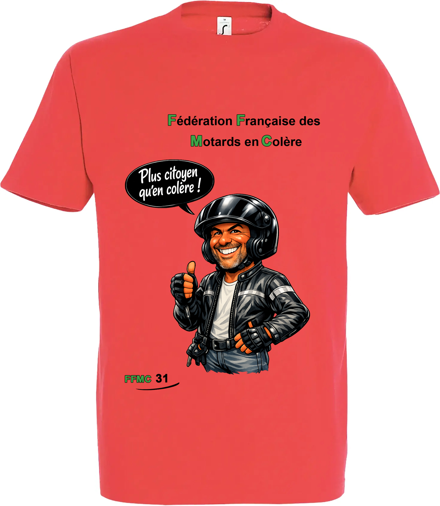 Tee-Shirt Motard et citoyen (uniquement en précommande jusqu'au 31/05/2026) – Image 4