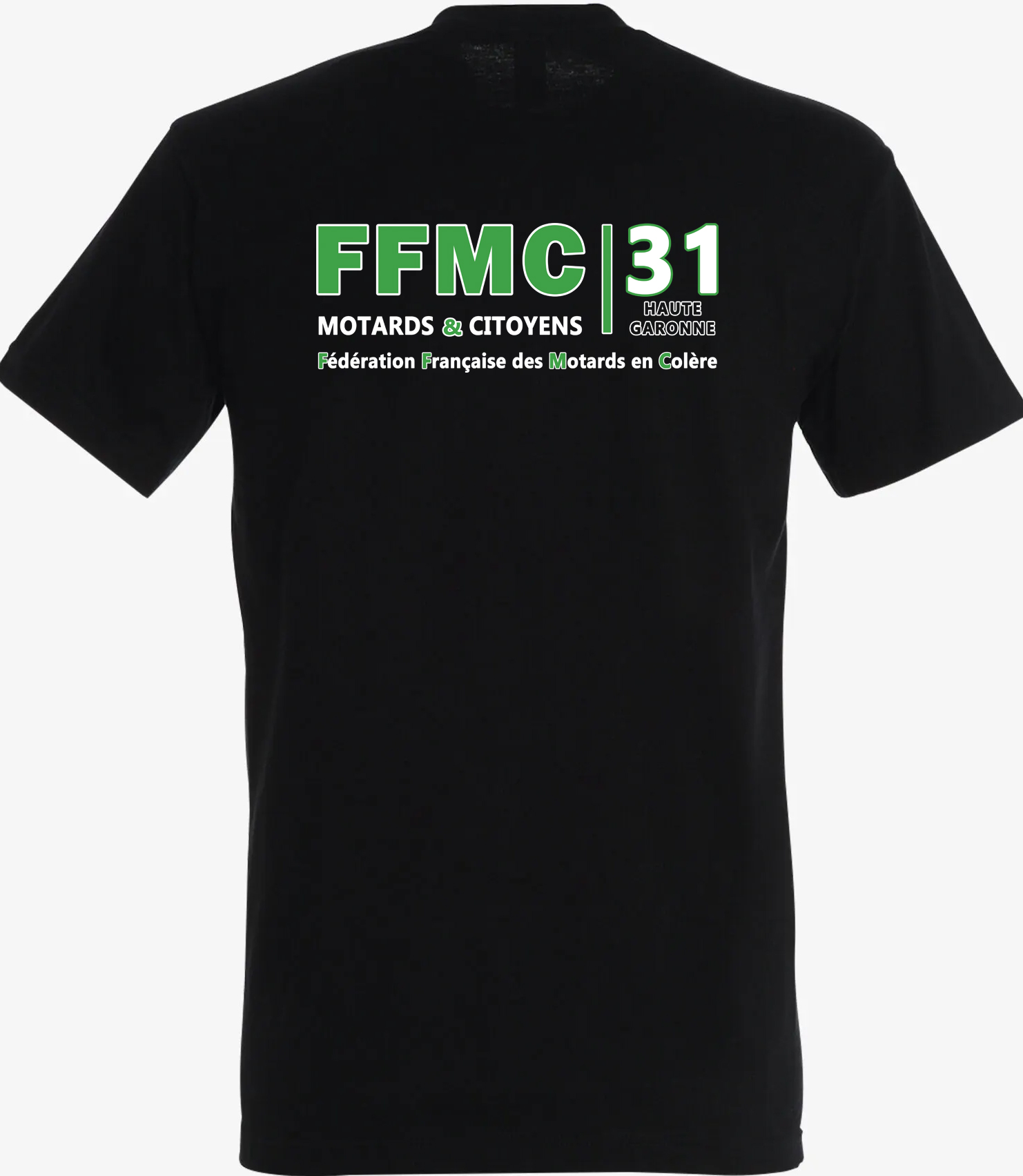 Tee-Shirt avec logo officiel FFMC 31 (uniquement en précommande jusqu'au 31/05/2026) – Image 3