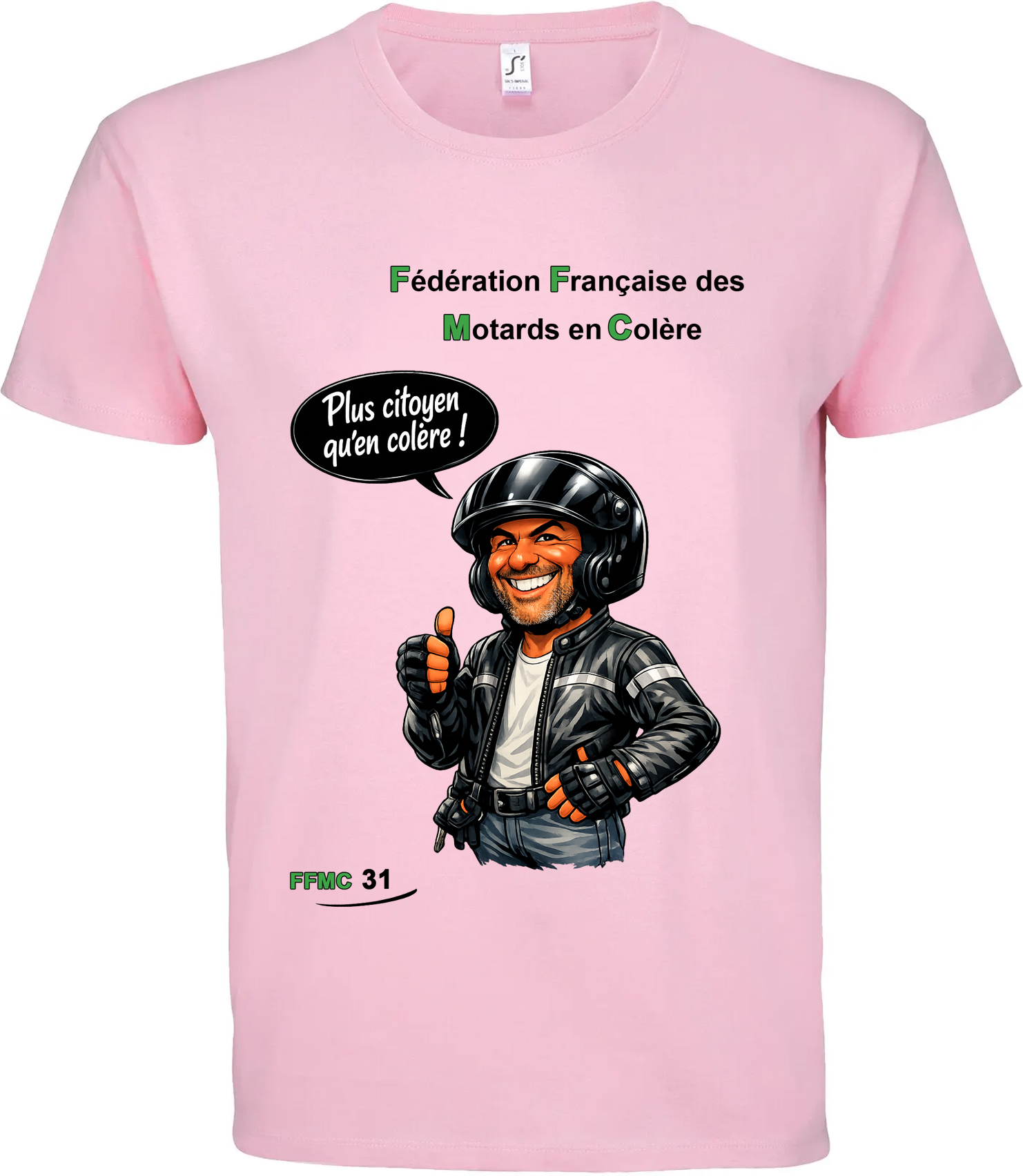 Tee-Shirt Motard et citoyen (uniquement en précommande jusqu'au 31/05/2026) – Image 6